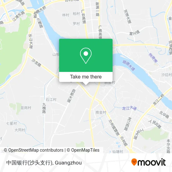 中国银行(沙头支行) map