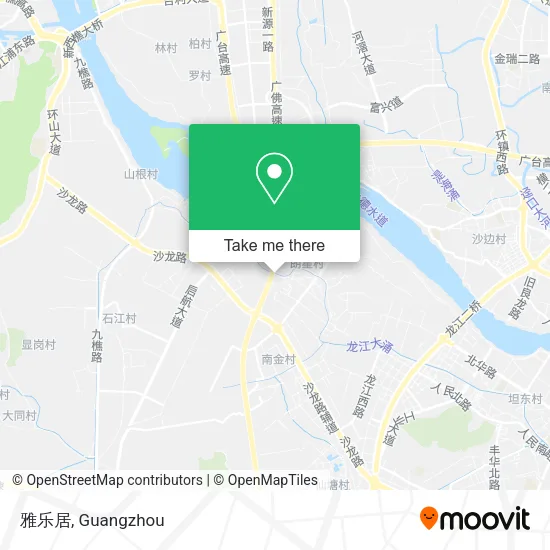 雅乐居 map