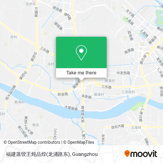 福建蒸饺王炖品煌(龙涌路东) map