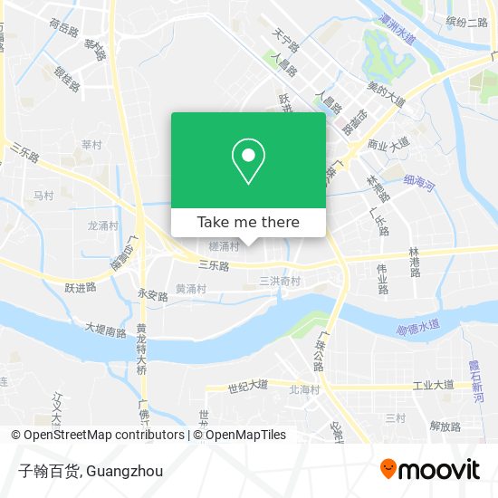 子翰百货 map