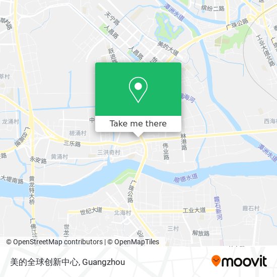 美的全球创新中心 map