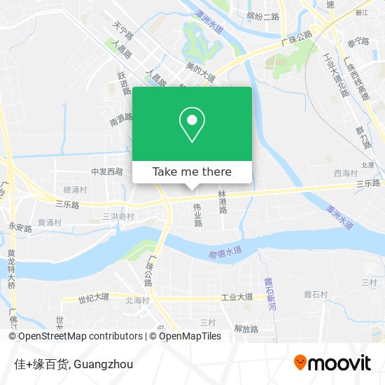 佳+缘百货 map
