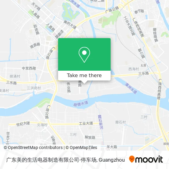 广东美的生活电器制造有限公司-停车场 map