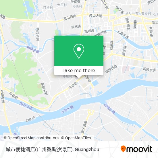 城市便捷酒店(广州番禺沙湾店) map