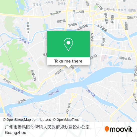 广州市番禺区沙湾镇人民政府规划建设办公室 map