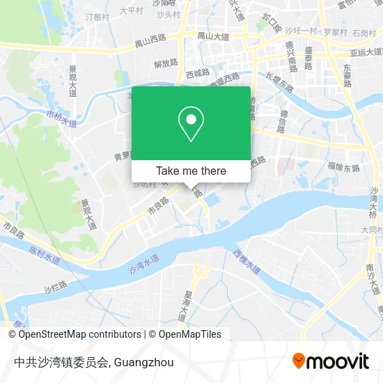 中共沙湾镇委员会 map