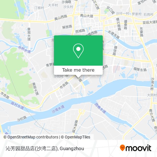 沁芳园甜品店(沙湾二店) map