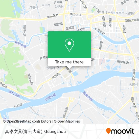 真彩文具(青云大道) map
