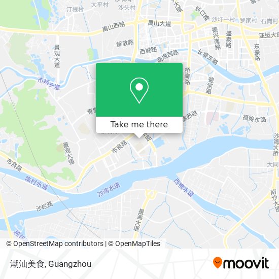 潮汕美食 map