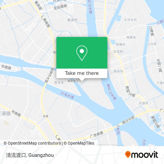清流渡口 map
