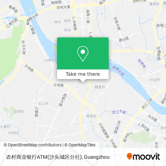 农村商业银行ATM(沙头城区分社) map