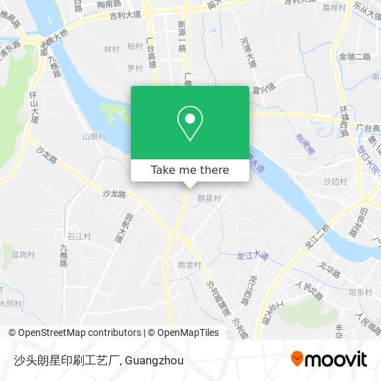 沙头朗星印刷工艺厂 map