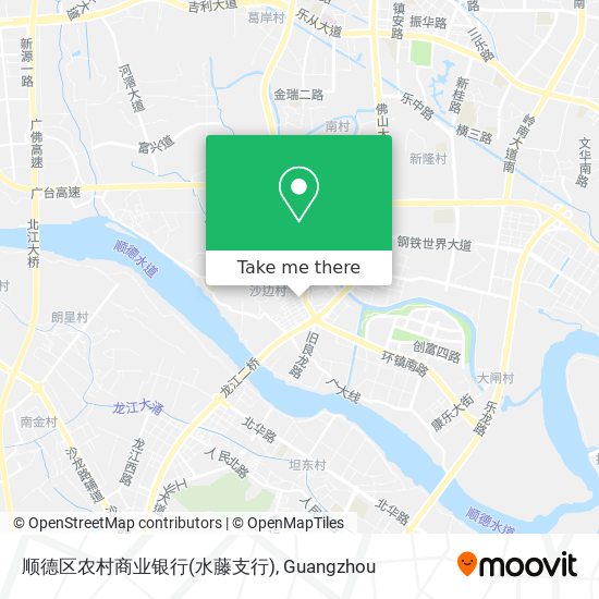 顺德区农村商业银行(水藤支行) map
