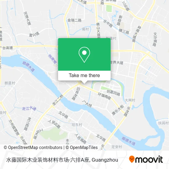 水藤国际木业装饰材料市场-六排A座 map