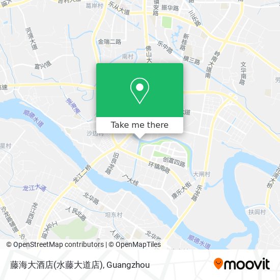 藤海大酒店(水藤大道店) map