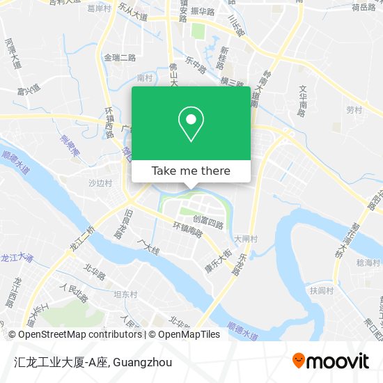 汇龙工业大厦-A座 map