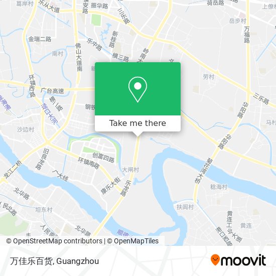 万佳乐百货 map