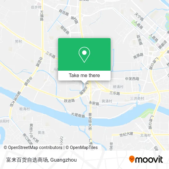 富来百货自选商场 map