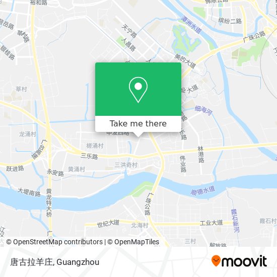 唐古拉羊庄 map