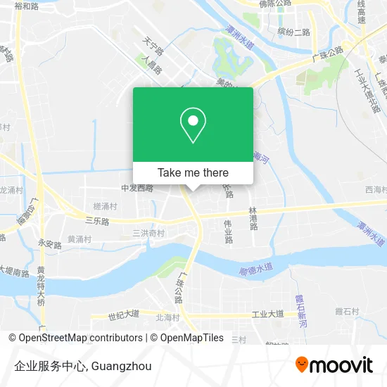 企业服务中心 map