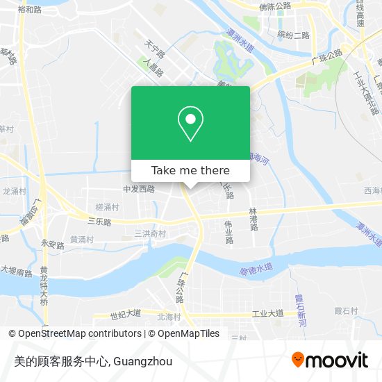 美的顾客服务中心 map