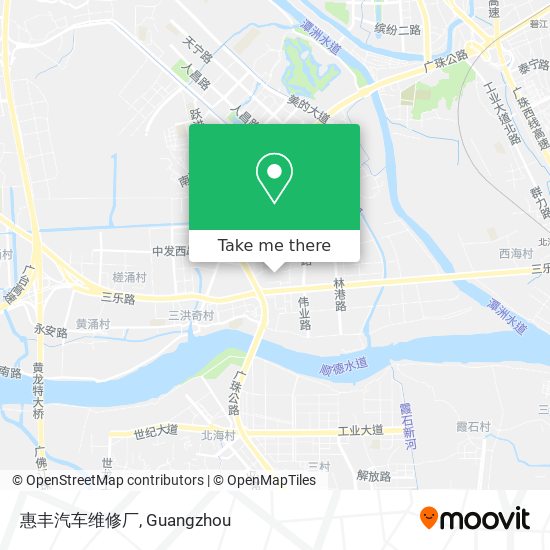 惠丰汽车维修厂 map