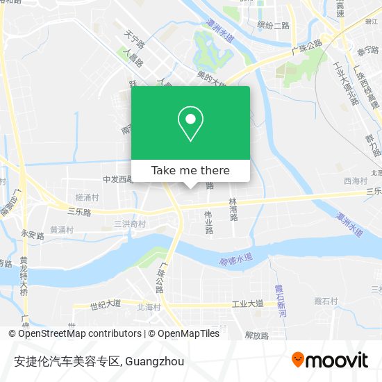 安捷伦汽车美容专区 map