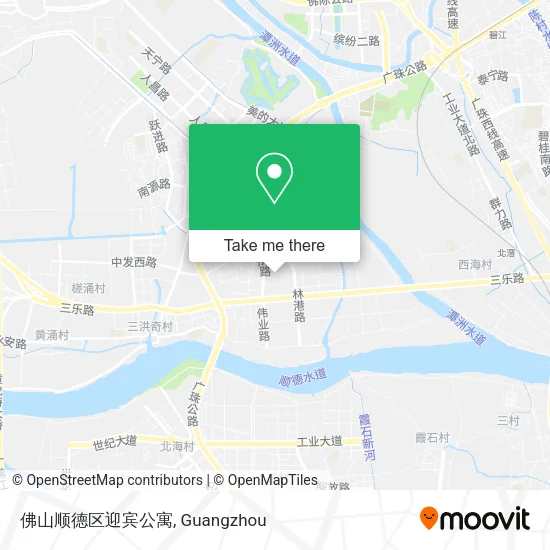 佛山顺德区迎宾公寓 map