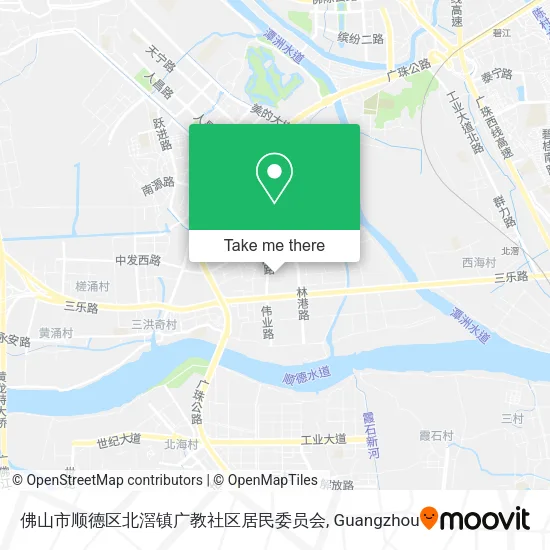 佛山市顺德区北滘镇广教社区居民委员会 map