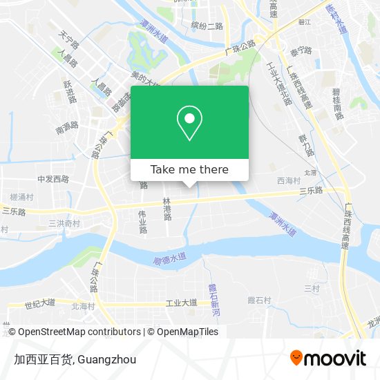 加西亚百货 map