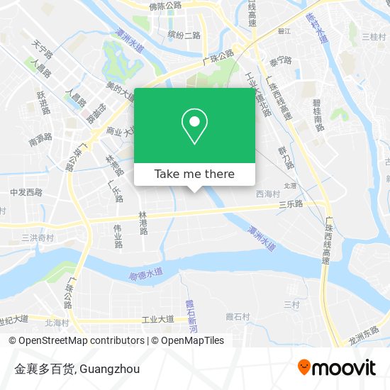 金襄多百货 map