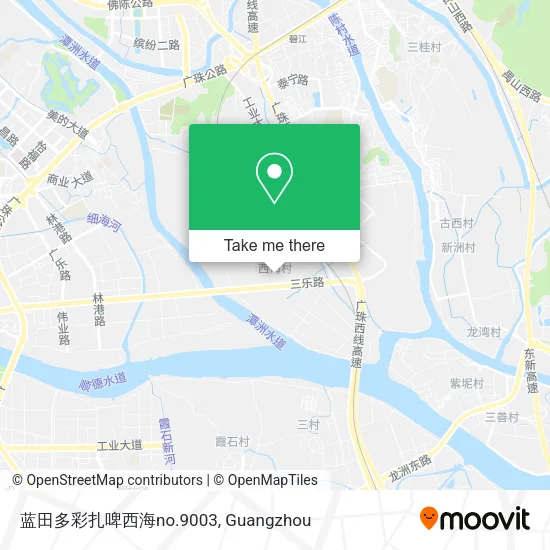 蓝田多彩扎啤西海no.9003 map