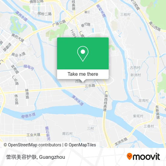 蕾琪美容护肤 map