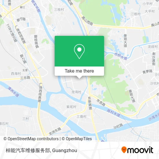 棹能汽车维修服务部 map