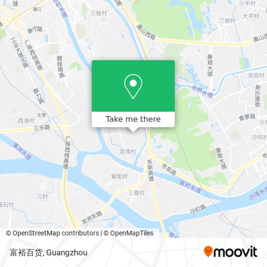 富裕百货 map