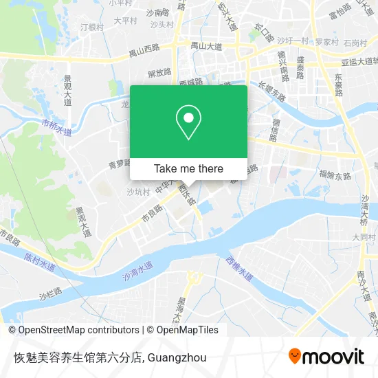 恢魅美容养生馆第六分店 map