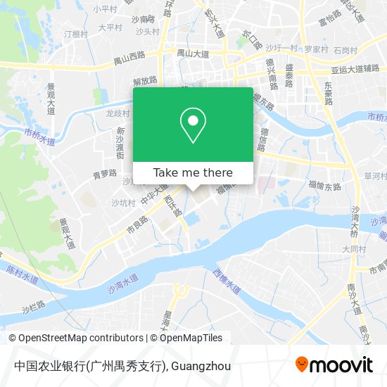 中国农业银行(广州禺秀支行) map