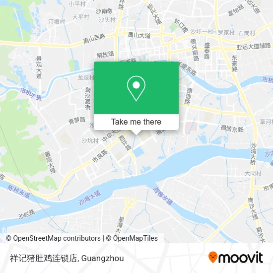 祥记猪肚鸡连锁店 map