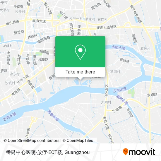 番禺中心医院-放疗·ECT楼 map