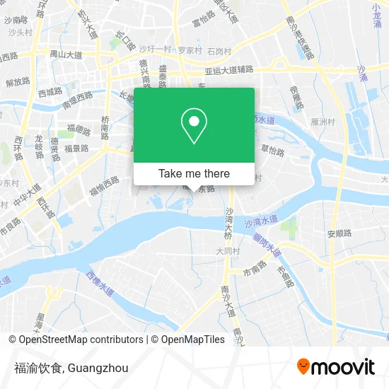 福渝饮食 map