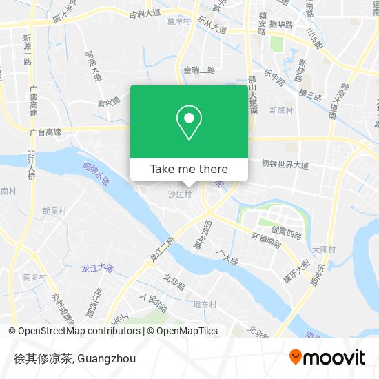 徐其修凉茶 map