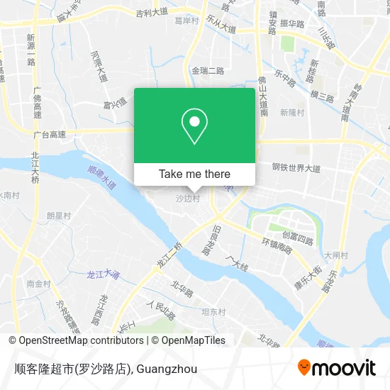 顺客隆超市(罗沙路店) map