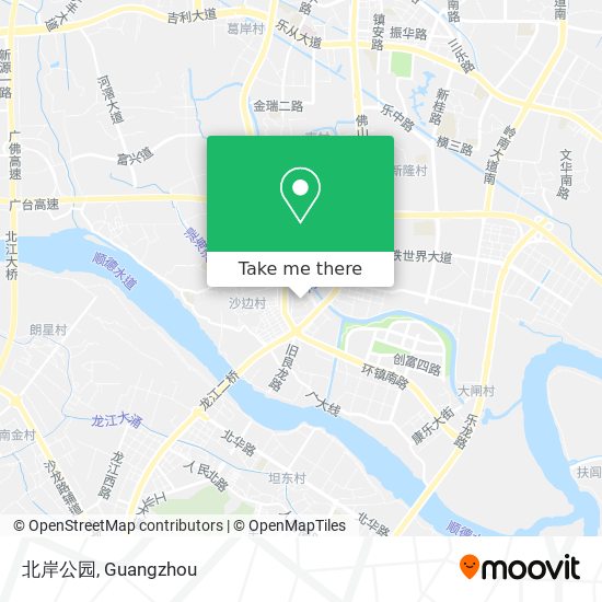 北岸公园 map