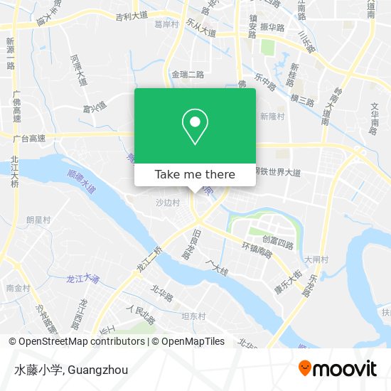 水藤小学 map