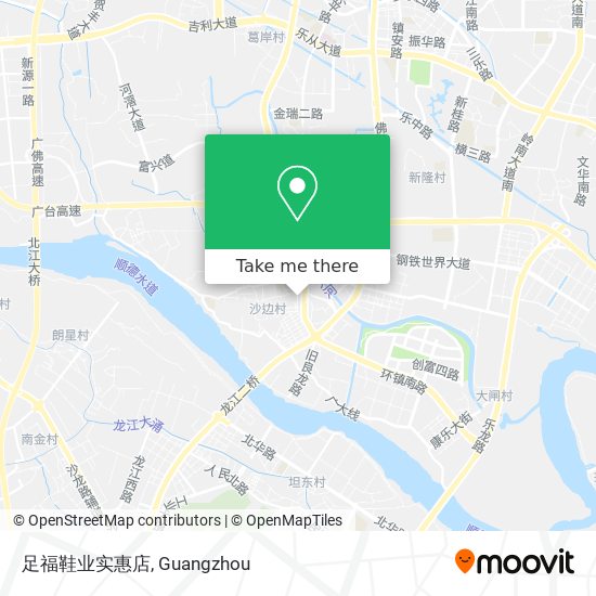 足福鞋业实惠店 map