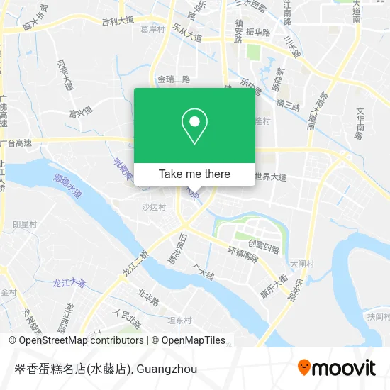 翠香蛋糕名店(水藤店) map