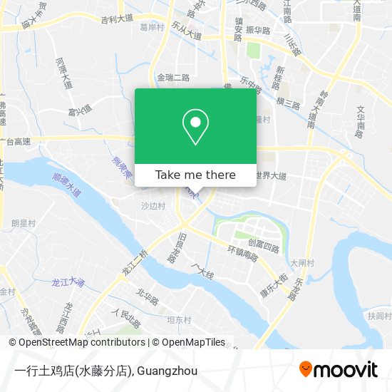 一行土鸡店(水藤分店) map