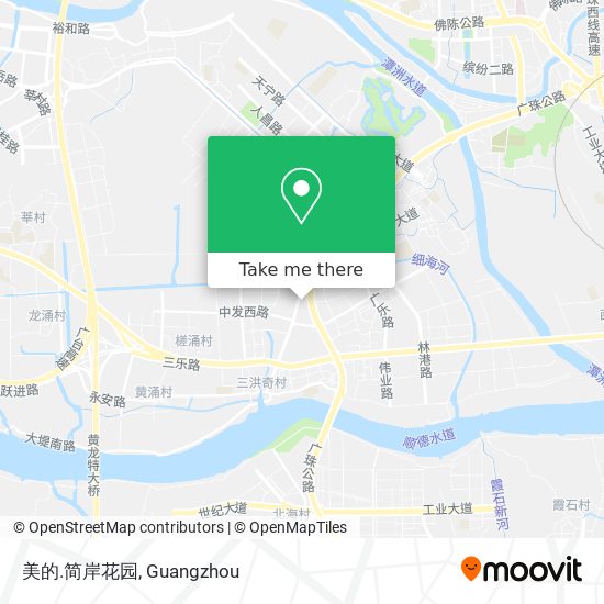 美的.简岸花园 map