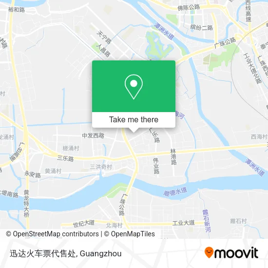 迅达火车票代售处 map