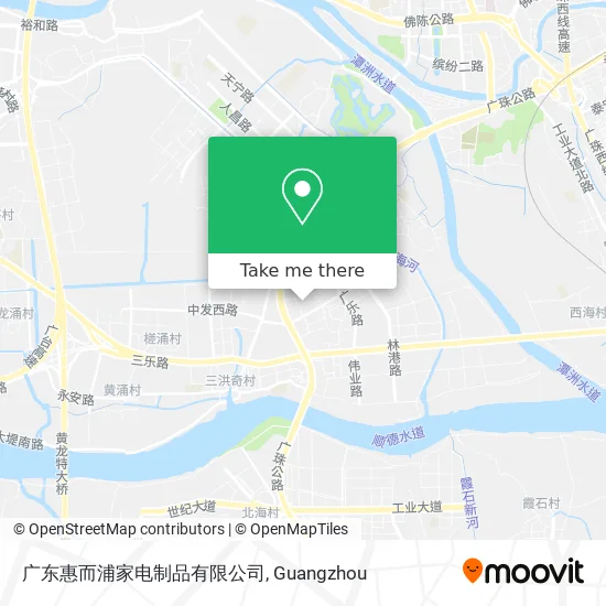 广东惠而浦家电制品有限公司 map